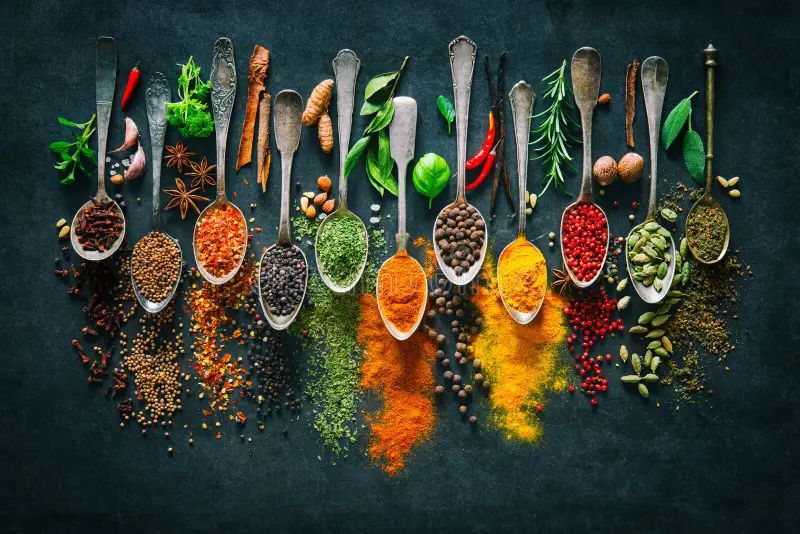 Spices Background